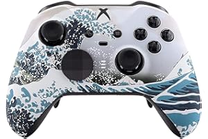 Custom Controllerzz Elite Series 2 Controller Compatible With Xbox One, Xbox Series S and Xbox Series X (Waves)