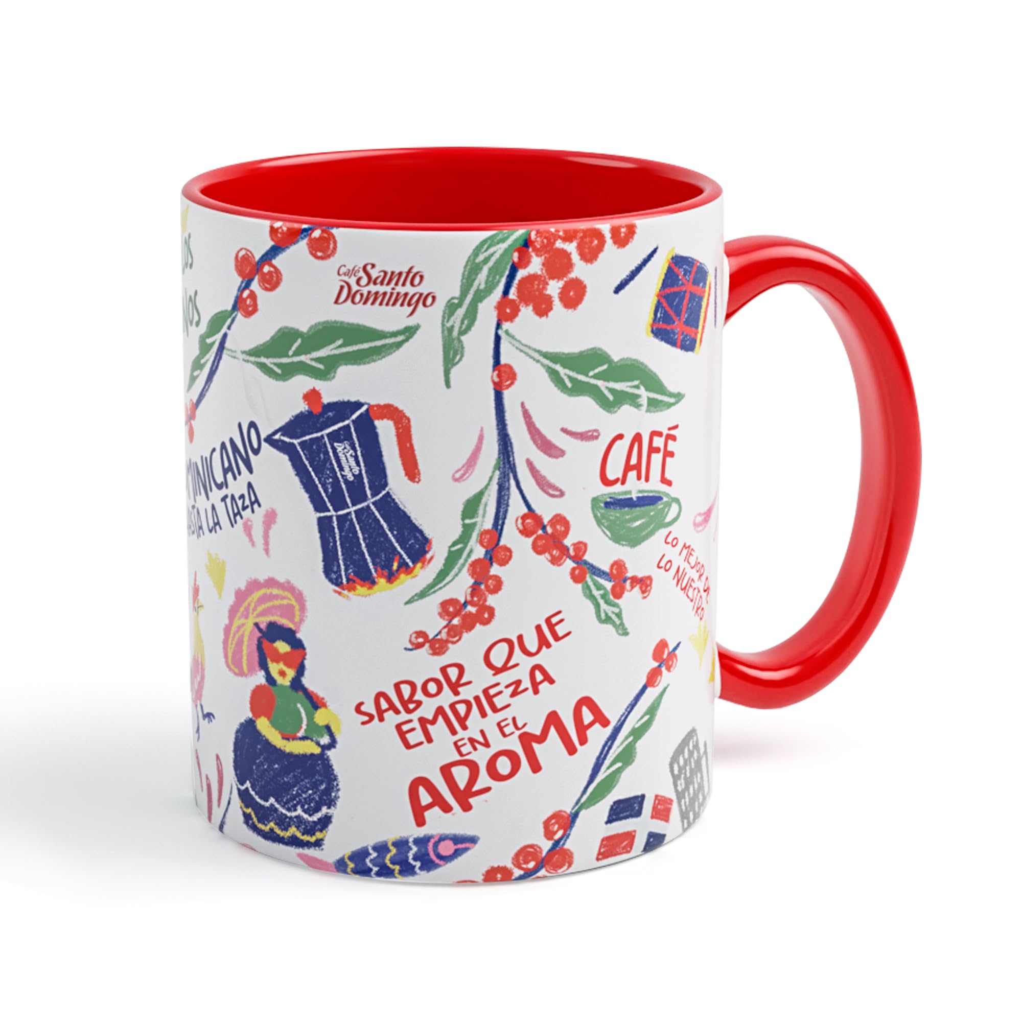 Photo 1 of Limited Edition Café Santo Domingo Mug – 11 oz "Dominicanidad" (Pack of 1)
