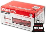 COREFIX 100mm Heavy Duty Dot & Dab Wall Fixings 4 per Set 24pk view 1