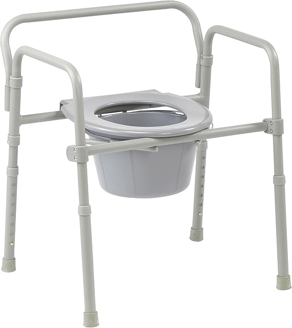 Drive Medical 3in1 Competitive Edge Folding Commode, 4