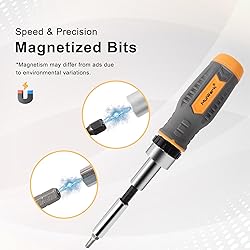 MULWARK Screwdriver Bit Set & Socket Kit, 77-Pieces