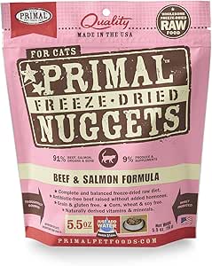 primal freeze dried formula for cats