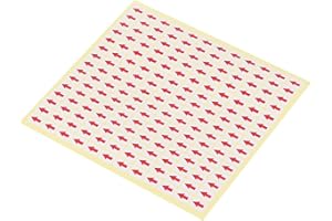 PATIKIL Small Arrow Stickers 0.5x0.4, Self Adhesive Rectangle Product Inspection Defects Indicator Industrial Work, Red