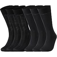 open lace back dress Love Sock Company Men's Solid Socks, 3-Pack - Black/Light Gray/Dark Navy