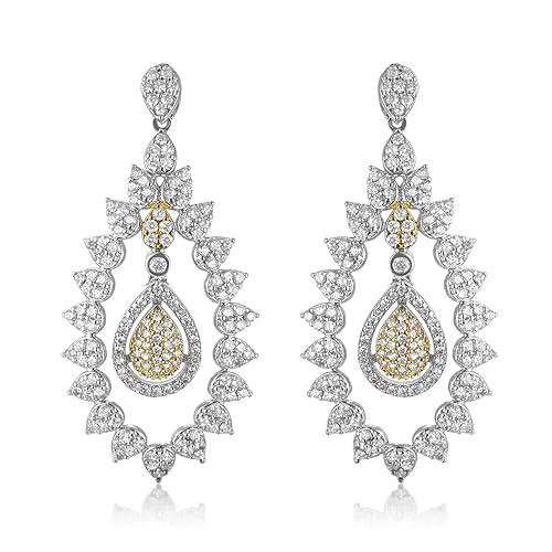 Dual Toned Starry |Earrings for Women Earrings for Girls