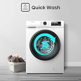 Hisense Front Load Washing Machine 9 KG Inverter Steam Quick Wash 1400 RPM view 5