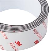 FIRST4MAGNETS FerroFlex 25mm White Magnetic Strip 1m Self Adhesive view 3