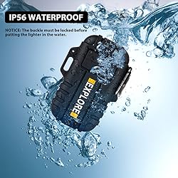 LcFun Electric Lighter, Plasma Lighter Waterproof