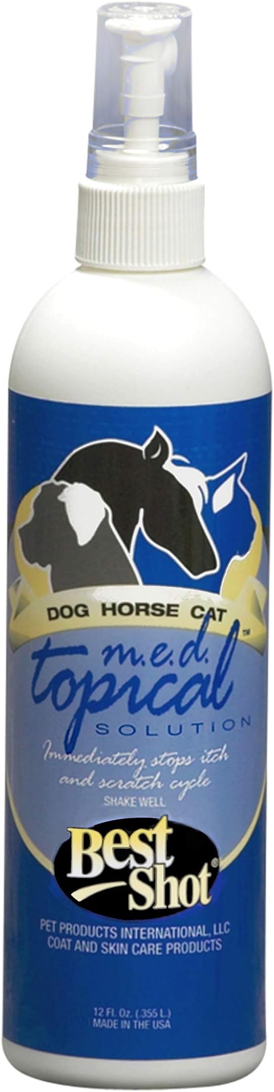 Best Shot M.E.D. Topical Spray, 12 Oz