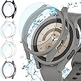Rc-Z Screen Protector Case for Samsung Galaxy Watch 5 Pro 45mm, [4+4Pack] Bumper & Face Cover Replacement for Galaxy Watch 5 Pro Accessories