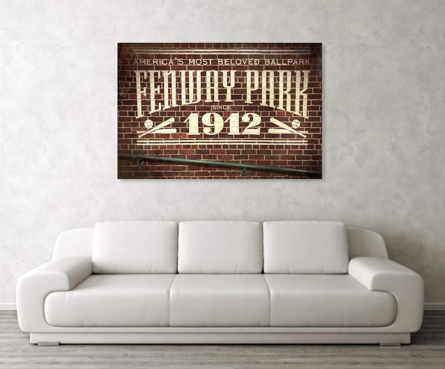 Amazon Com Fenway Park 1912 Interior Brick Wall Red Sox Wall