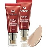 MISSHA M Perfect Cover BB Cream Dual Pack No.23 Natural Beige -Light/Medium with Cool/Neutral Undertone SPF 42 PA +++ 1.69 Fl Oz - Tinted Moisturizer for face with SPF valentines day gifts for her