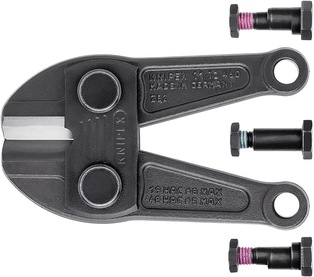 KNIPEX Spare Cutter Head for 71 72 460 Complete with Screws, 71 79 460