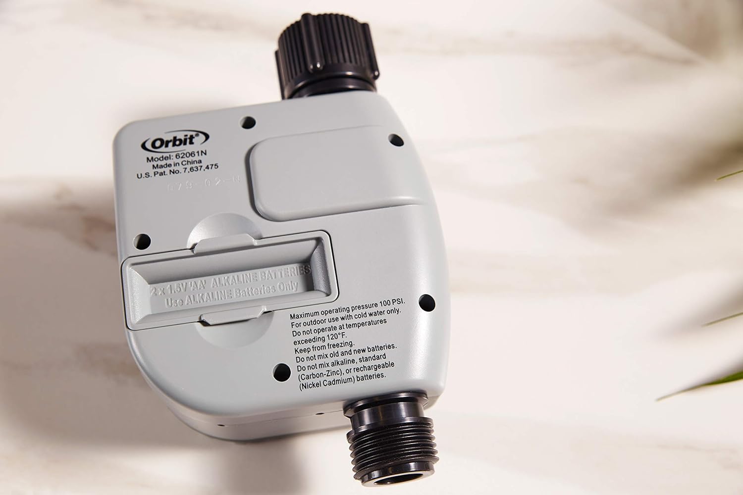 Orbit 62061Z Single-Outlet Hose Watering Timer, 1, Green : Hose Timer : Garden & Outdoor