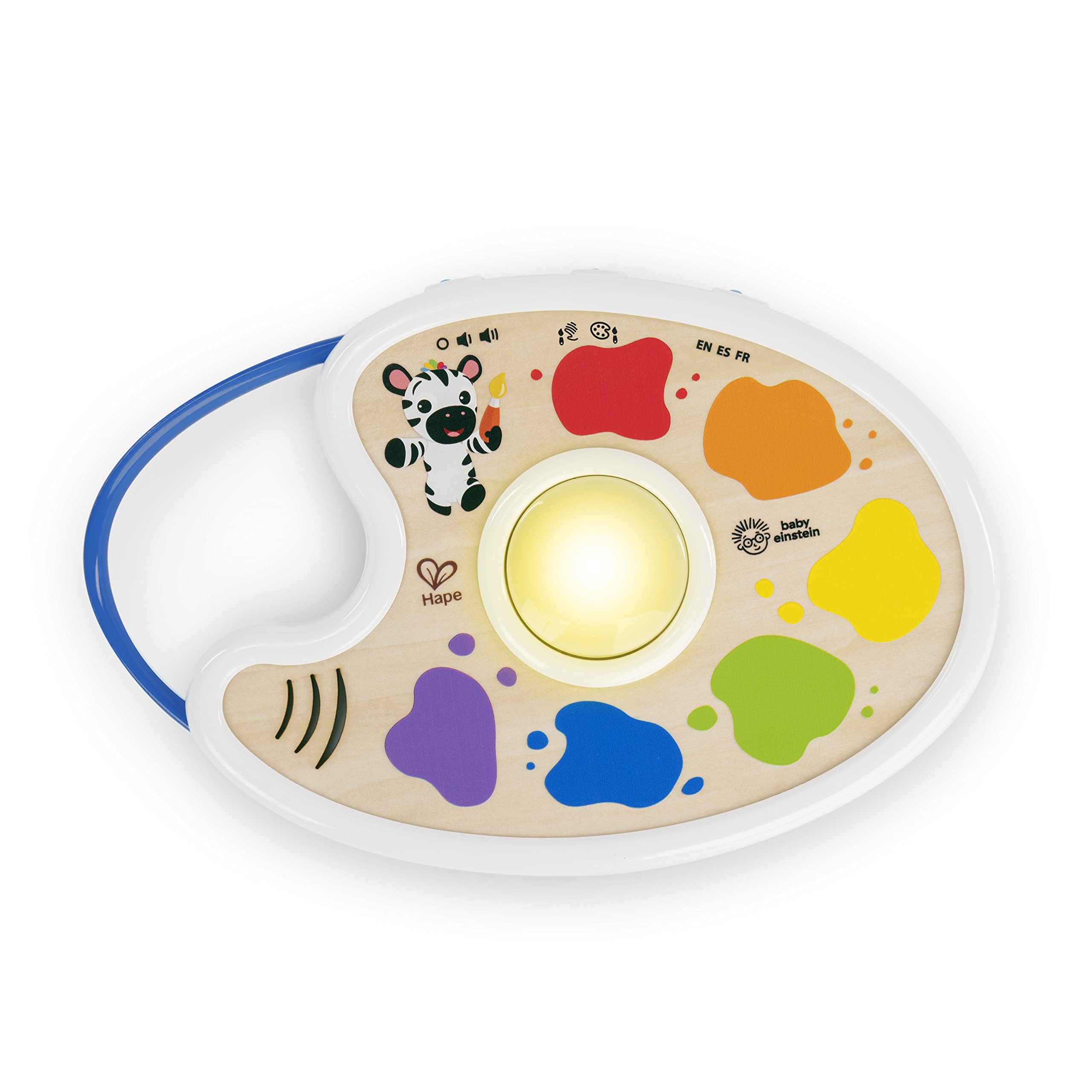 Baby Einstein Bright Starts Hape Playful Painter Magic Touch Color Palette Light Up Toy, Boy Or Girl Ages 6+ Months, Multicolor — image 1