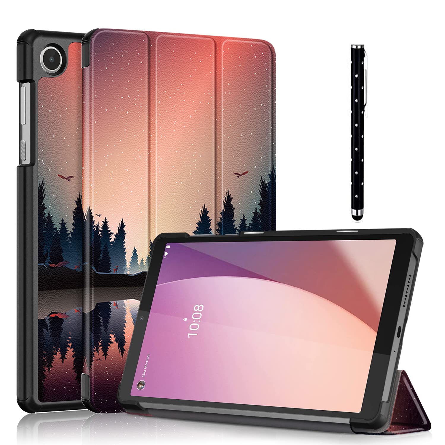 Acelive Case Compatible with Lenovo Tab M8 4th Gen 8 Inch Tablet TB-300FU