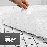 KEPLIN Premium Non-Slip Bath Mat 164 Suction Cups 54x54cm White view 5