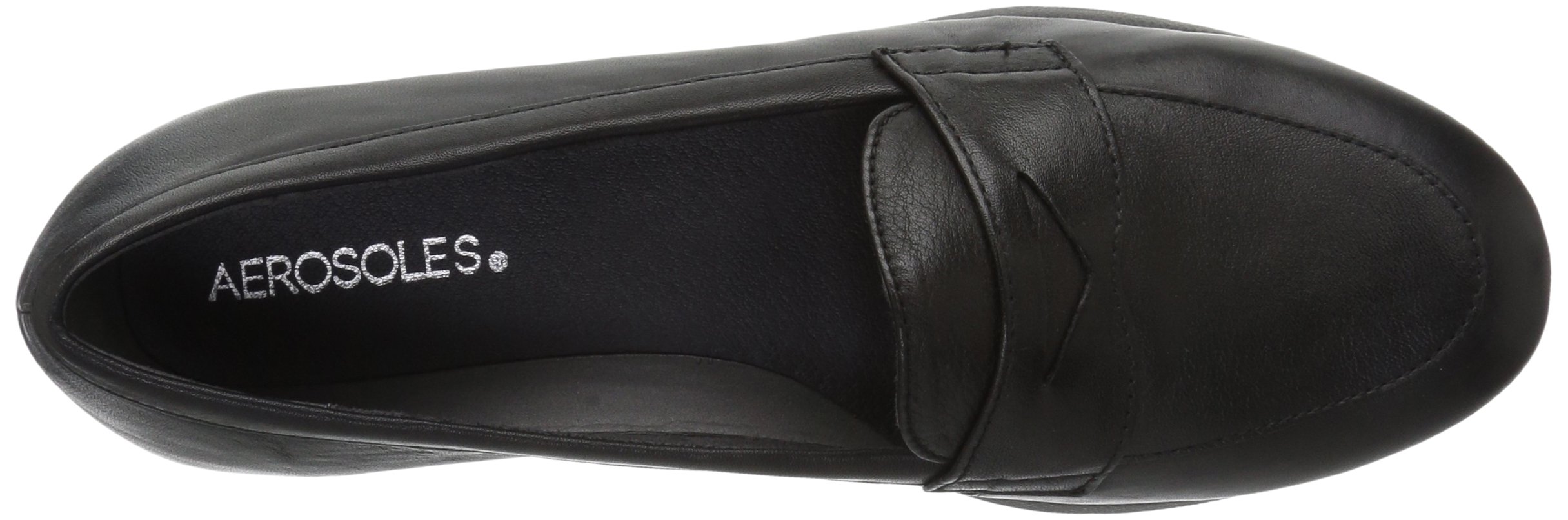 Aerosoles Women's Time Off Penny Loafer black leather 8.5 M US - Image 9