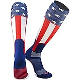 TCK American Flag Baseball Stirrup Socks Uncle Sam