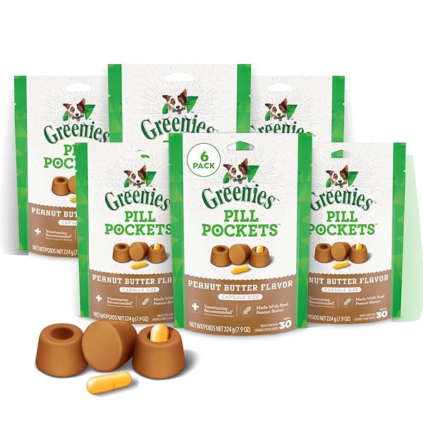GREENIES PILL POCKETS FOR DOGS LARGE SIZE, DOG...
