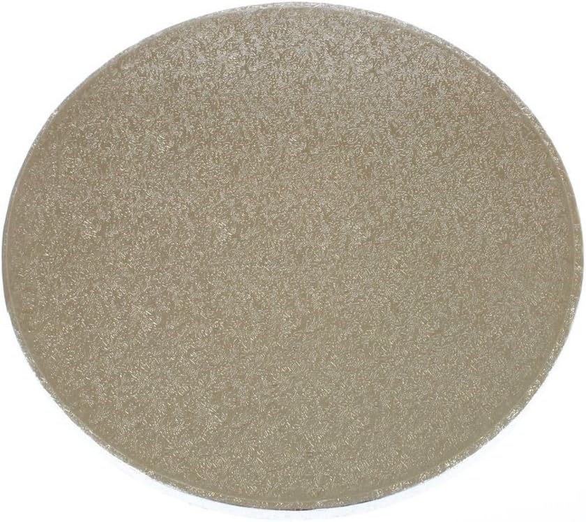 8" Silver Round Cake Drum (Pack of 10)