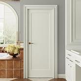 JUBEST 30"x80" 1-Panel White Primed Hollow Core Interior Molded Door Slab | Smooth Surface, Ready-to-Paint, NOT Pre-drilled, Boring Required, NO Hardware and Hinges, Interior Door for Pantry, Laundry