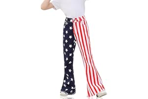 OeyFnbmO Birthday Gifts for Girls Flare Pants High Waisted Bootcut Stretch 70s Bell Bottom Jeans