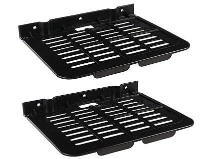 Maxicom Set-Top Box Wall Mount Stand/Shelf - Pack of 2 pcs (Plastic-M446)