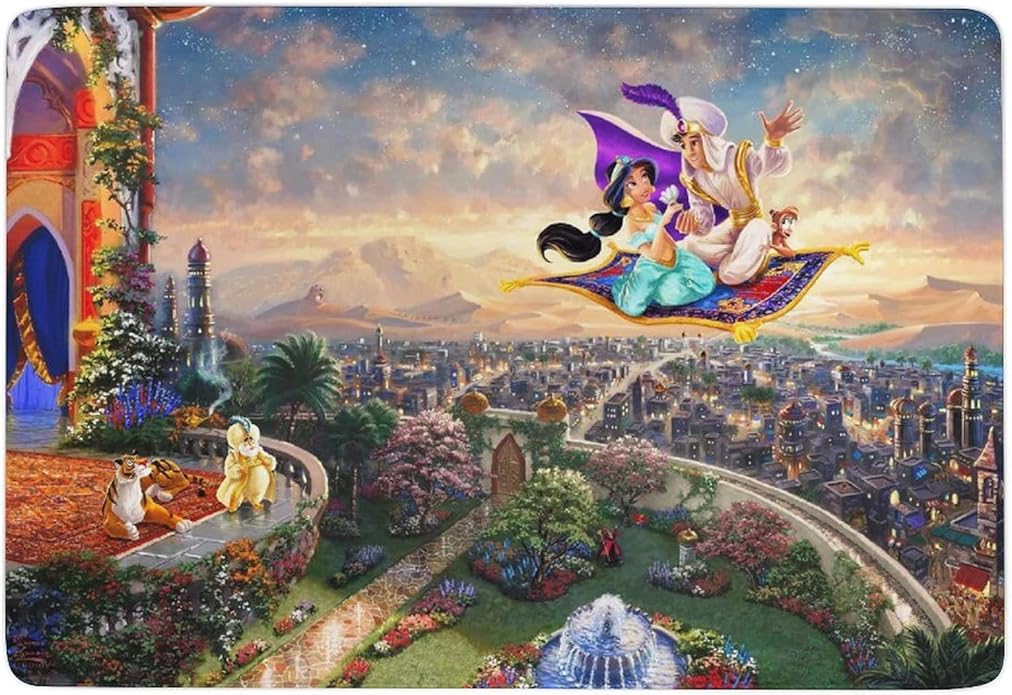 Aladdin Korallen Samt Weich Modern Flauschig Hochwertig Bodenteppich