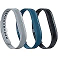 AIUNIT Compatible Flex 2 Band, Replacement for Flex 2 Accessories Wristband Adjustable Classic Sport Fitness Watch Band w/Metal Clasp for Flex 2 Small Large Men Women No Tracker