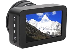 Electronic Telescope Camera, 4K HD Video Recording for 22mm‑46mm Scopes, 3 Inch Color Display Screen, Electronic Eyepiece Cam