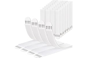 MAXWEL MANUFACTURING 20 Pairs Picture Hanging Strips - Heavy Duty Large Adhesive Mounting Sticky Hanger,Refill Hook and Loop Wall Strips,Easy to Use,Removable for Home Decor Poster & Frames,No Nails Damage Free