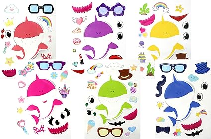 baby shark stickers amazon