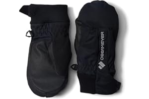 Obermeyer Kids Thumbs Up Mitten for Toddlers and Little Kids - Snug Ribbed Cuffs, Functional Clip, and Adorable Mittens