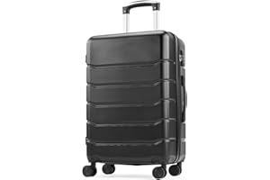 Sweetcrispy Hardside Luggage Collection, Expandable Hard Shell Suitcases with Spinner Wheels and TSA Lock for Carry On and Ch