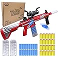 AGM MASTECH 416 Shell-Throwing Blaster Set, 40 Official Foam Darts, 8-Dart Cartridge, 2 Magazines, Fun Playset for Boys, Kids, and Adults