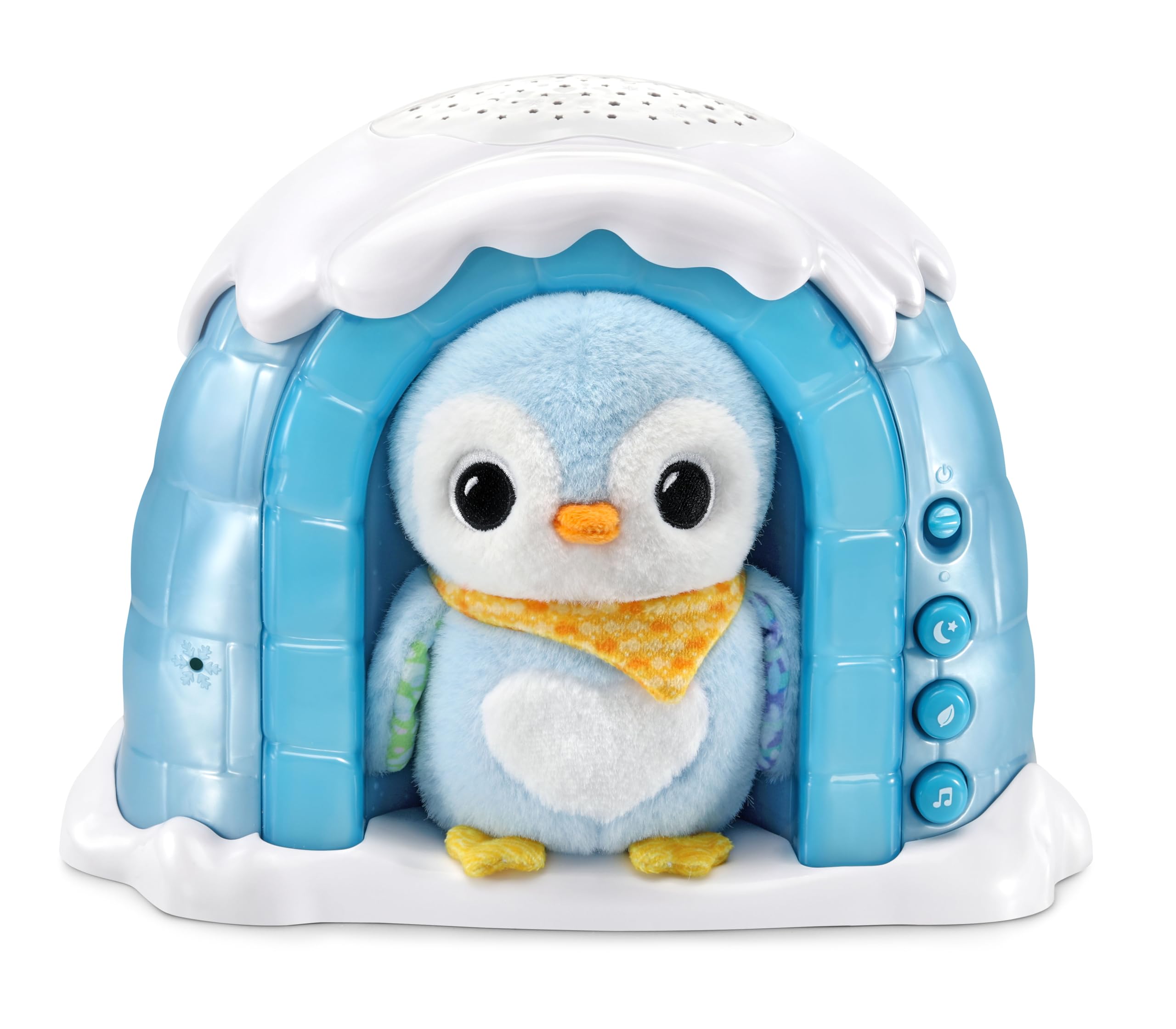 VTech Baby Soothing Starlight Igloo, Calming Light Projector with Relaxing Melodies, Nature Sounds and White Noise, Toy for Babies 0, 3, 6, 12 Months Plus, English Version