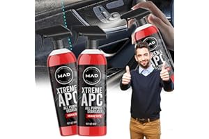 HWOCW Xtreme Apc-Mad Xtreme Apc Cleaner, Mad Xtreme Apc All Purpose Cleaner Spray, Xtreme Apc All Purpose Degreaser Heavy Duty Mad, Mad Xtreme Apc Cleaner Degreaser Dirt and Grease Remover (2Pcs)