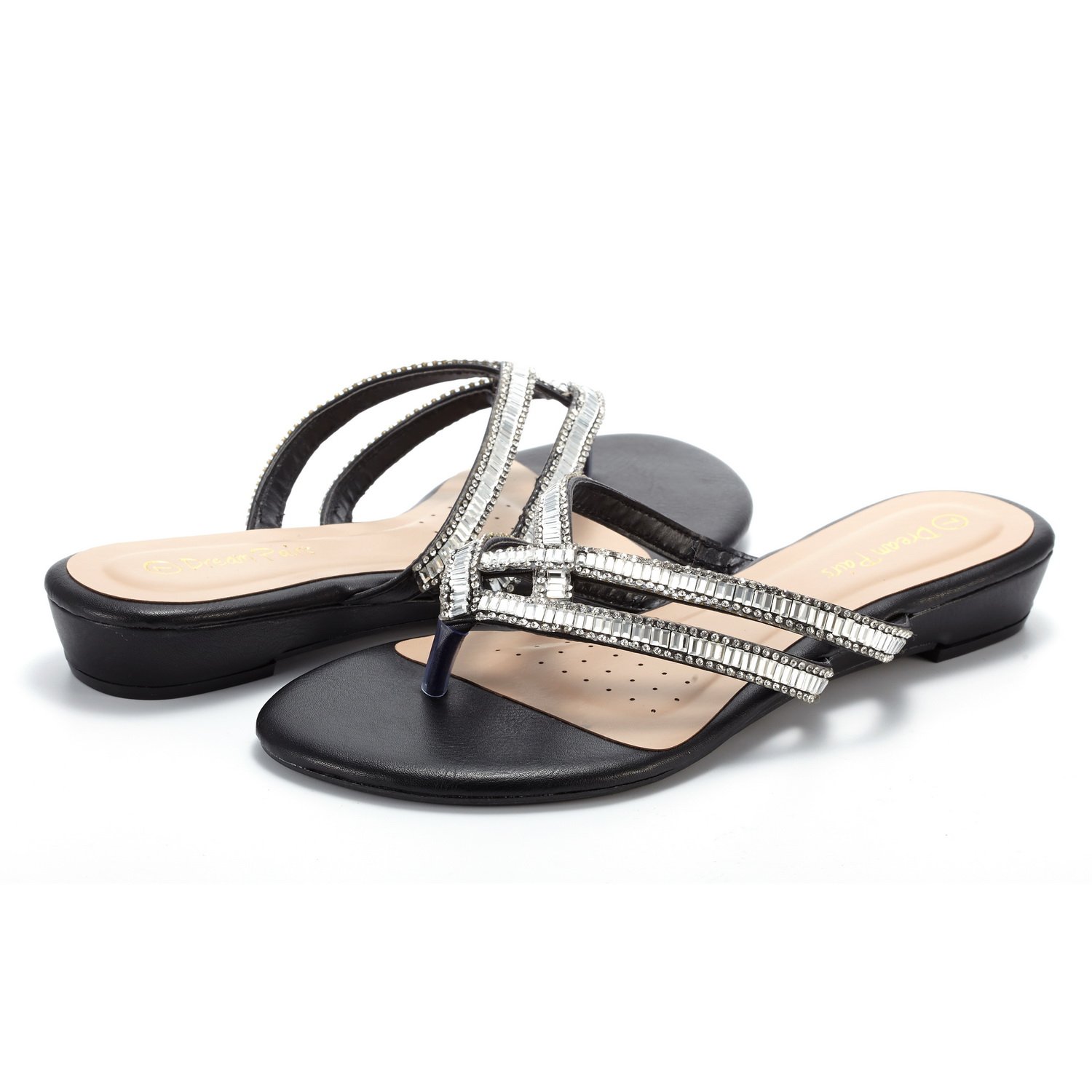 Buy DREAM PAIRS Women's Jewel Flip-Flop Sandals Online at desertcartINDIA