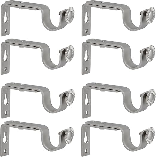 Amazon Com Anndason Heavy Duty Curtain Rod Brackets For 3 4 Or 5