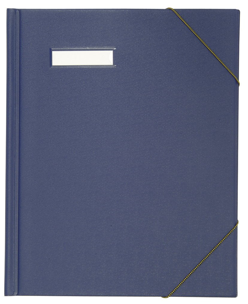 Elba 63430BL Floating File Cardboard/PVC Film for 300 DIN A4 Pages Set of 5 Blue Floating File Blue