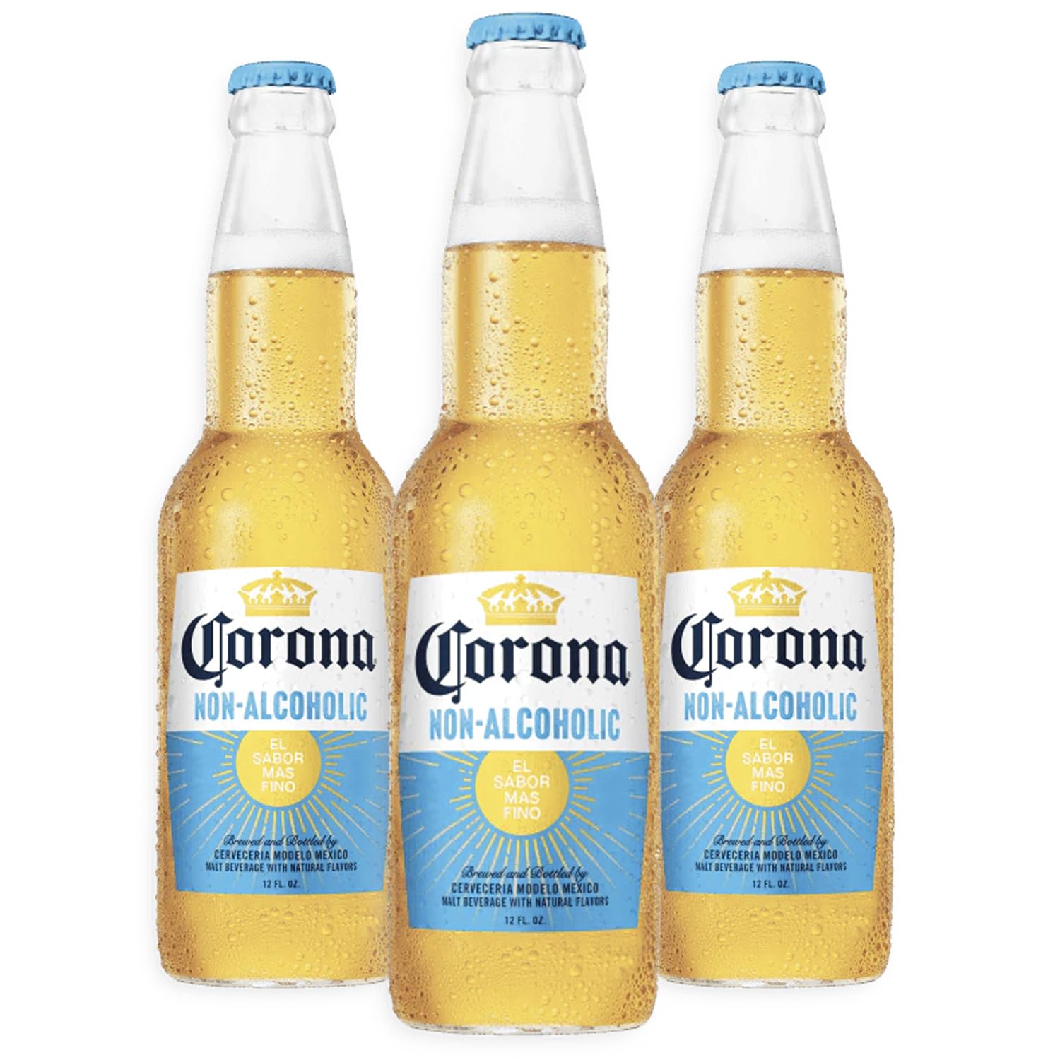 Photo 1 of [Pack of 5] Non-Alcoholic Corona Beer - Same Crisp and Balanced Taste of Your Favorite Mexican Lager