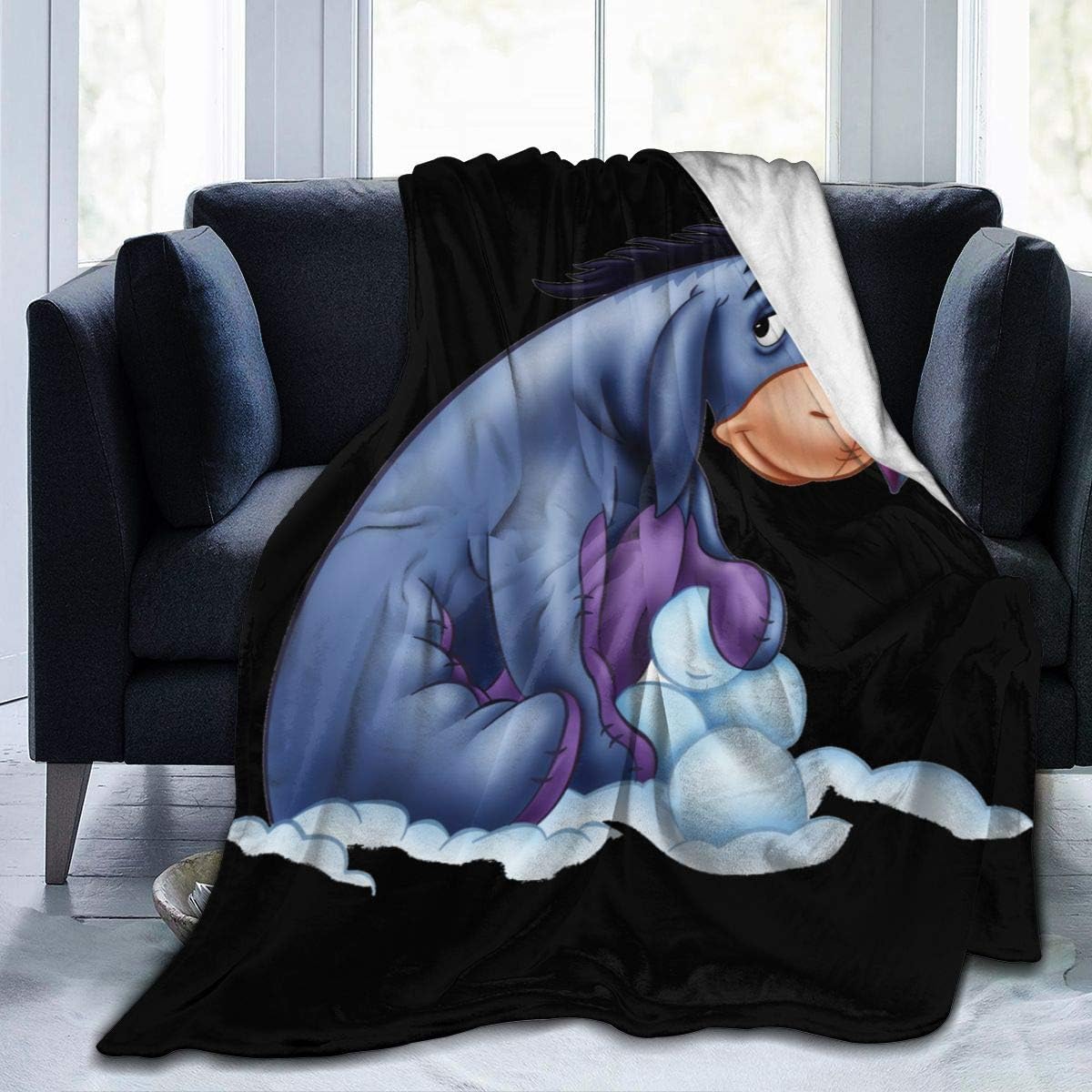 NOT Acmiran Eeyore Ultra-Soft Blanket Winter Bed Sofa Home Office Quilt