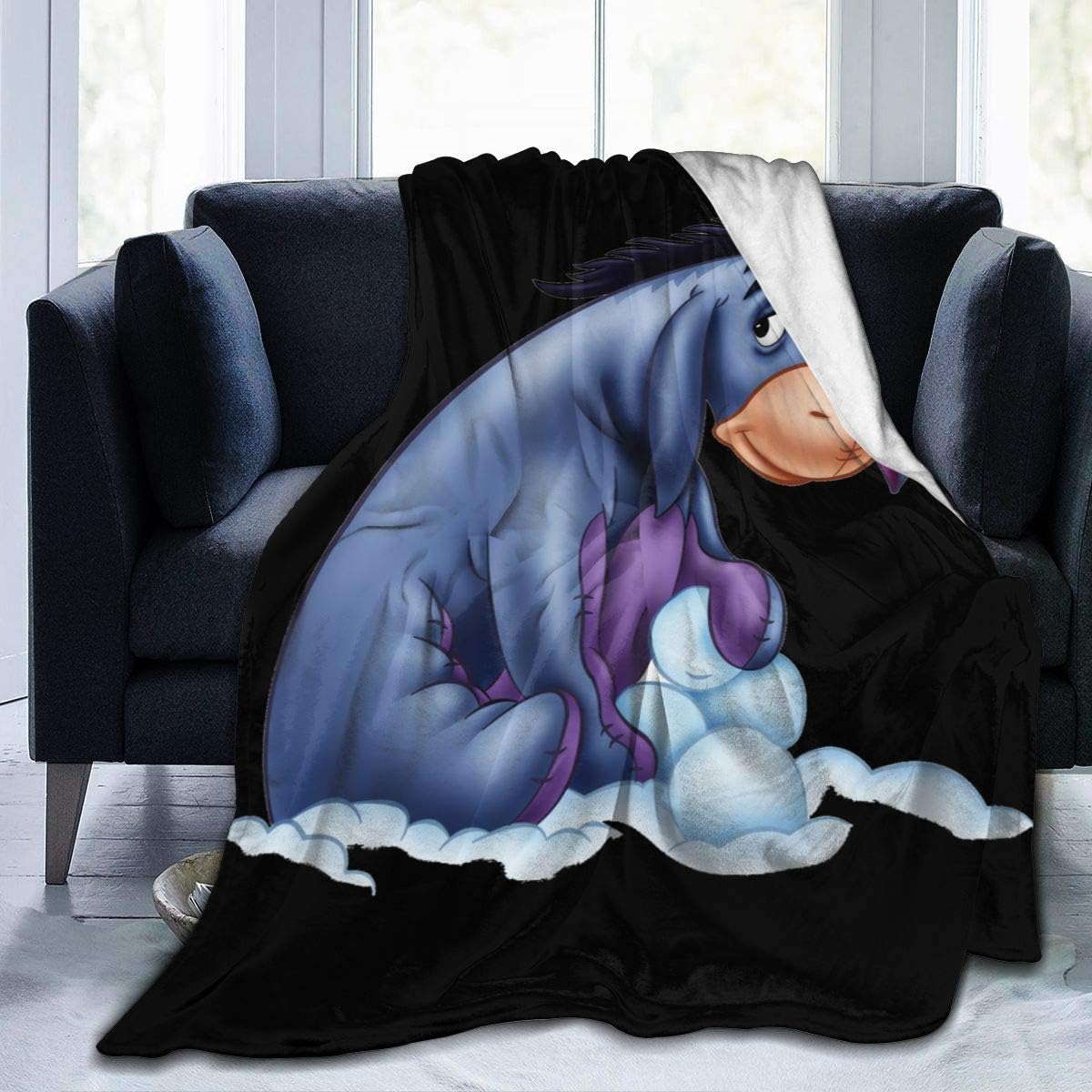 NOT Acmiran Eeyore Ultra-Soft Blanket Winter Bed Sofa Home Office Quilt