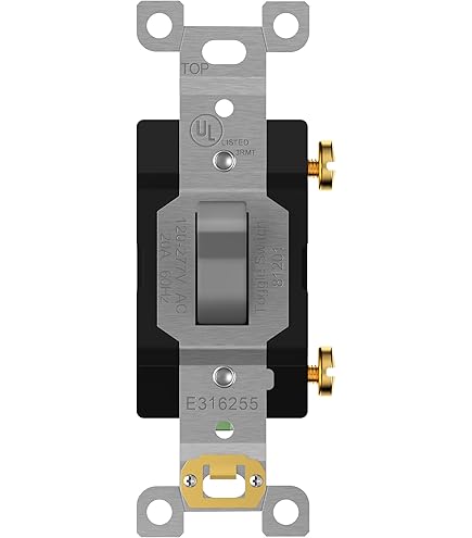 Light Rocker Switch PY1 20 Amp AC Rocker Switch - 120V-250V, On/Off ...