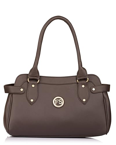 Fostelo Kelly Style Womens Handbag (Brown)
