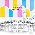 BB Facial Glow Starter Kit Serum Hyaluronic Acid Essence Skin Care, Whtening Stem Cell Culture Ampoule 0.27oz 12 Vials,Facial Treatment Booster Serum Kit