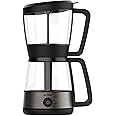 Solac SIPHON BREWER 3-in-1 Vacuum Coffee Maker, Tea Brewer & Water Boiler, Brushed Stainless Steel and Black, 30 oz