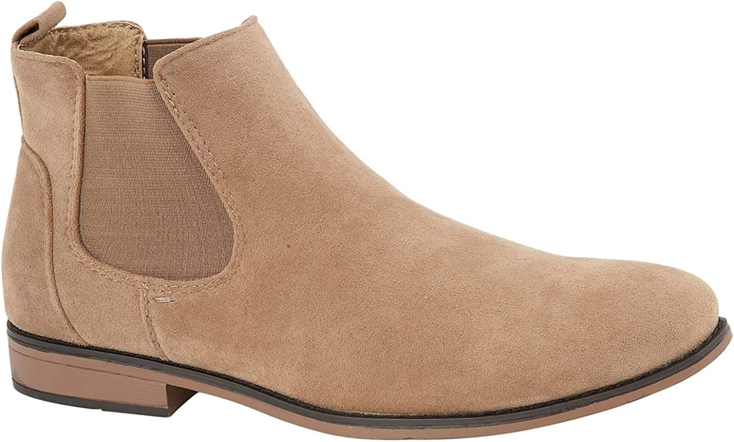 Foster FootwearMens Kanye Charles Southwell Faux Suede Chelsea Gusset Italian Style Fashion Dealer Ankle Boots Size 7-12