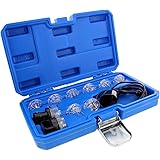 ABN Deluxe Noid Light Test Kit, Fuel Injector Tester Tool Noid Light Set, Fuel Light Fuel Injector Tester Kit 10-Piece